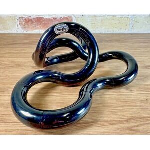 Tangle The Infinite Sculpture Richard X Zawitz Vintage Fidget Art Toy Black 1982